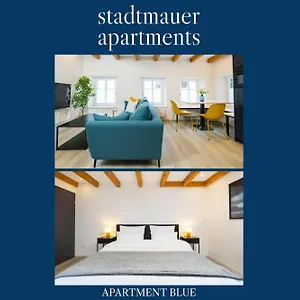 Apartment Stadtmauer - Stilvolle Mit King Bett Direkt An Der Historischen Stadtmauer, Nördlingen